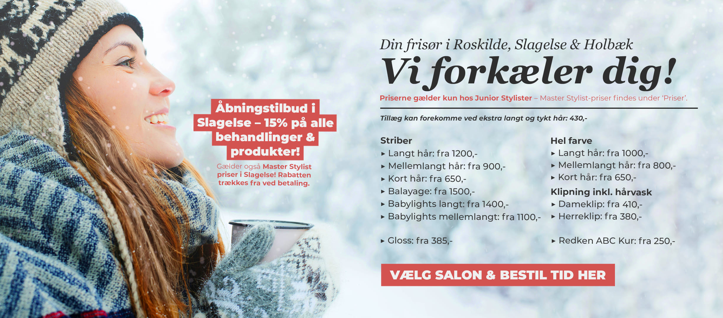 Gode frisørpriser hos Salon Shine